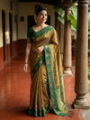 Rashmika Soft Silk With Pure Zari Waving Work Saree Wholesale In India